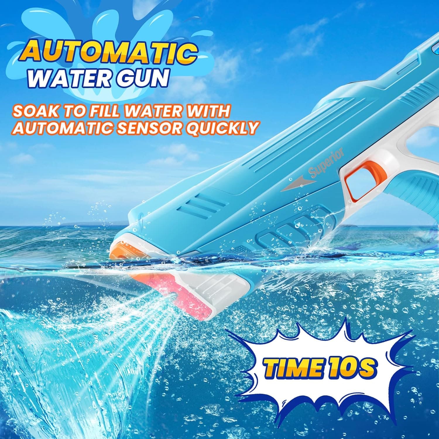 🔥FREE GOGGLES🔥Aqua Blaster Cannon 3.0