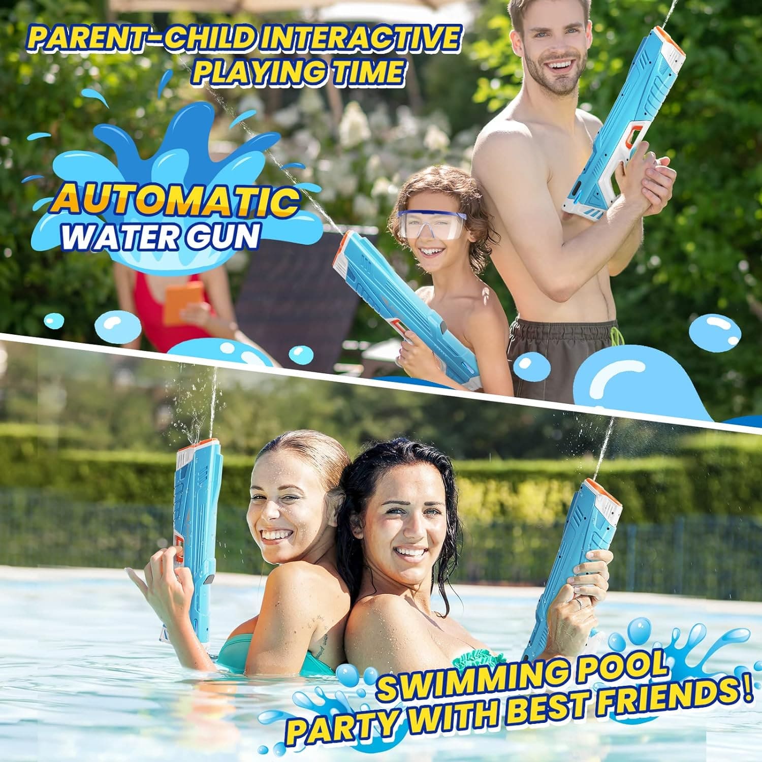 🔥FREE GOGGLES🔥Aqua Blaster Cannon 3.0