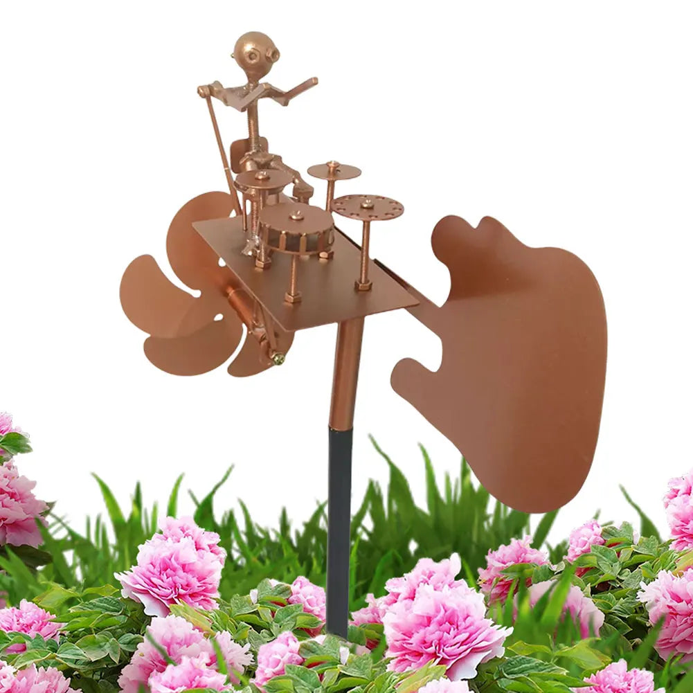 🔥Last Day 57% OFF🥁Handmade Metal Rock Band Windmill🎁