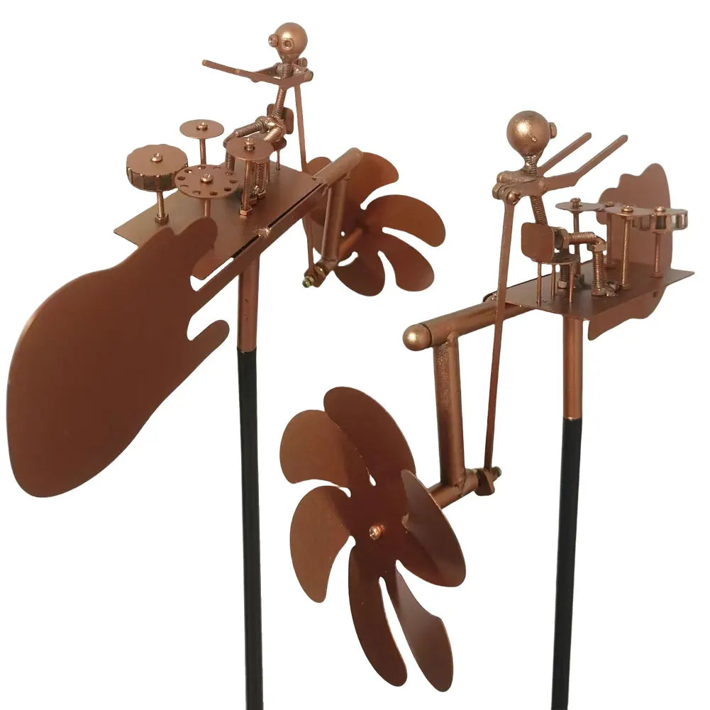 🔥Last Day 57% OFF🥁Handmade Metal Rock Band Windmill🎁