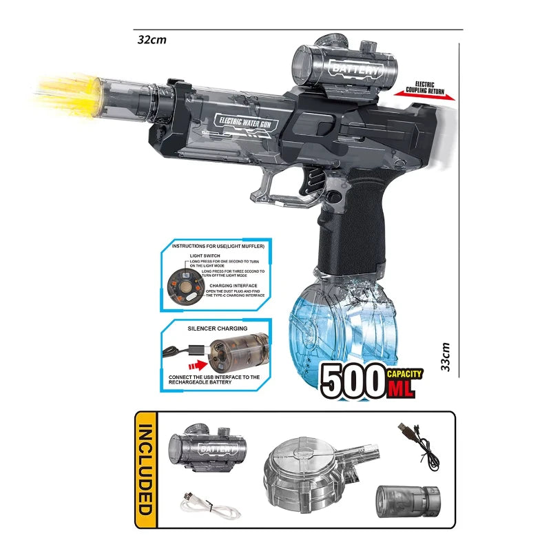 [🔥 50% OFF ENDS TONIGHT ⏱] Ultimate Aqua Blaster