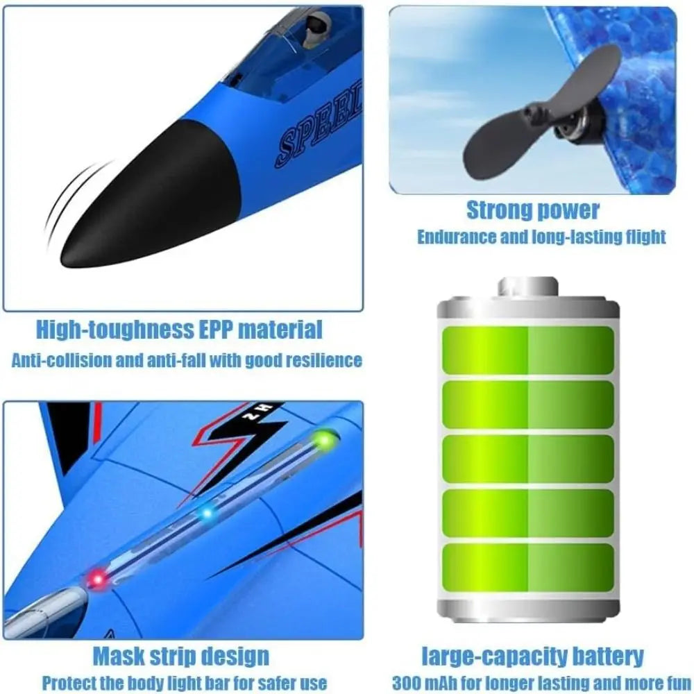 2.4GHz RC Remote control fighter model toy